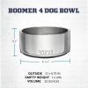 imageYETI Boomer 4 Stainless Steel NonSlip Dog Bowl Holds 32 OuncesHighlands Olive