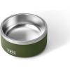 imageYETI Boomer 4 Stainless Steel NonSlip Dog Bowl Holds 32 OuncesHighlands Olive
