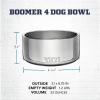 imageYETI Boomer 4 Stainless Steel NonSlip Dog Bowl Holds 32 OuncesWhite