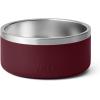 imageYETI Boomer 4 Stainless Steel NonSlip Dog Bowl Holds 32 OuncesWild Vine Red