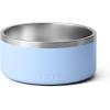 imageYETI Boomer 8 Stainless Steel NonSlip Dog Bowl Holds 64 OuncesBig Sky Blue