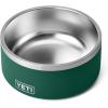 imageYETI Boomer 8 Stainless Steel NonSlip Dog Bowl Holds 64 OuncesBlack Forest Green