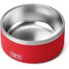imageYETI Boomer 8 Stainless Steel NonSlip Dog Bowl Holds 64 OuncesRescue Red