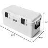 imageYETI LoadOut GoBox Collection Divided Waterproof Cargo Cases Gobox 15White