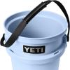 imageYETI Loadout 5Gallon Bucket Impact Resistant FishingUtility Bucket Firefly YellowBig Sky Blue