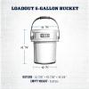 imageYETI Loadout 5Gallon Bucket Impact Resistant FishingUtility Bucket Firefly YellowCherry Blossom