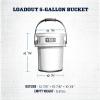 imageYETI Loadout 5Gallon Bucket Impact Resistant FishingUtility Bucket Firefly YellowKing Crab