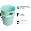 imageYETI Loadout 5Gallon Bucket Impact Resistant FishingUtility Bucket Firefly YellowSeafoam