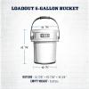 imageYETI Loadout 5Gallon Bucket Impact Resistant FishingUtility Bucket Firefly YellowTan
