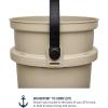 imageYETI Loadout 5Gallon Bucket Impact Resistant FishingUtility Bucket Firefly YellowTan