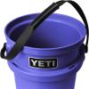 imageYETI Loadout 5Gallon Bucket Impact Resistant FishingUtility Bucket Firefly YellowUltramarine Violet