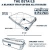 imageYETI Lowlands Blanket MultiUse Blanket with Travel BagBig Sky Blue