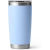 imageYETI Rambler 20 oz Stainless Steel Vacuum Insulated Tumbler wMagSlider LidBig Sky Blue
