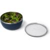 imageYETI Rambler Bowl Vacuum Insulated Stackable and Nestable Stainless Steel Bowl with Lid 45 Quart WhiteNavy