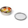 imageYETI Rambler Low Bowl Vacuum Insulated Stackable and Nestable Stainless Steel Bowl with Lid 07 Quart WhiteCape Taupe