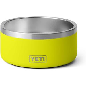 imageYETI Boomer 4 Stainless Steel NonSlip Dog Bowl Holds 32 OuncesFirefly Yellow
