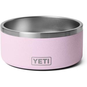 imageYETI Boomer 8 Stainless Steel NonSlip Dog Bowl Holds 64 OuncesCherry Blossom  Textured