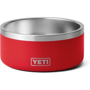 imageYETI Boomer 8 Stainless Steel NonSlip Dog Bowl Holds 64 OuncesRescue Red