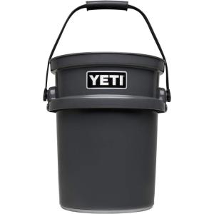 imageYETI Loadout 5Gallon Bucket Impact Resistant FishingUtility Bucket Firefly YellowCharcoal