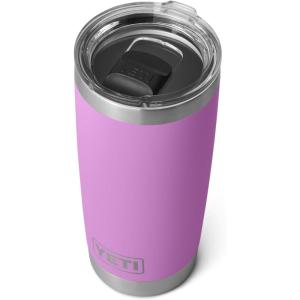 imageYETI Rambler 20 oz Stainless Steel Vacuum Insulated Tumbler wMagSlider LidDesert Bloom