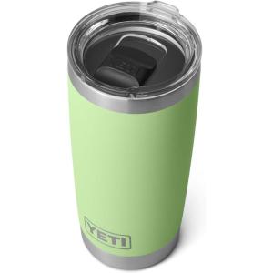 imageYETI Rambler 20 oz Stainless Steel Vacuum Insulated Tumbler wMagSlider LidKey Lime