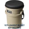 imageYETI 5 Gallon LoadOut Bucket 360Degree Swivel Seat Heavy Duty Foam Cushion for DoveDuck Hunting Fishing Baseball Gardening and CampingBlack