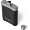 imageYETI 7 oz Flask with Color Matching Set of Shot Glasses Black