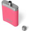 imageYETI 7 oz Flask with Color Matching Set of Shot Glasses Tropical Pink
