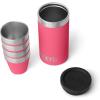 imageYETI 7 oz Flask with Color Matching Set of Shot Glasses Tropical Pink