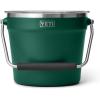 imageYETI BeverageIce Bucket Holds 6 Longnecks or 3 Bottles of WineBlack Forest Green