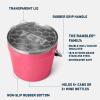 imageYETI BeverageIce Bucket Holds 6 Longnecks or 3 Bottles of WineTropical Pink