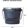 imageYETI BeverageIce Bucket Holds 6 Longnecks or 3 Bottles of WineUltramarine Violet