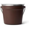 imageYETI BeverageIce Bucket Holds 6 Longnecks or 3 Bottles of WineWetlands Brown