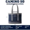 imageYETI Camino 50 Carryall with Internal Dividers AllPurpose Utility Boat and Beach Tote Bag Durable WaterproofWetlands Camo