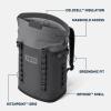 imageYETI Hopper M Series Backpack Soft Sided Coolers with MagShield AccessBlack Forest Green