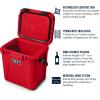 imageYETI Hopper M30 Portable Soft CoolerRescue Red