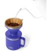 imageYETI Pour Over Coffee Maker Accessory Ramblers Designed for Perfect Coffee Extraction Anywhere Stainless Steel fits any V60 Filter NavyUltramarine Violet