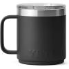 imageYETI Rambler 10 oz Ceramic Lined Stackable Mug Vacuum Insulated Stainless Steel with MagSlider Lid Tropical PinkBlack