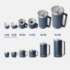imageYETI Rambler 10 oz Ceramic Lined Stackable Mug Vacuum Insulated Stainless Steel with MagSlider Lid Tropical PinkBlack