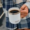 imageYETI Rambler 10 oz Ceramic Lined Stackable Mug Vacuum Insulated Stainless Steel with MagSlider Lid Tropical PinkBlack Forest Green
