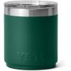 imageYETI Rambler 10 oz Stackable Lowball 20 Vacuum Insulated Stainless Steel with MagSlider Lid SeafoamBlack Forest Green