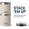 imageYETI Rambler 10 oz Stackable Lowball 20 Vacuum Insulated Stainless Steel with MagSlider Lid SeafoamCape Taupe