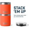 imageYETI Rambler 10 oz Stackable Lowball 20 Vacuum Insulated Stainless Steel with MagSlider Lid SeafoamPapaya