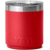 imageYETI Rambler 10 oz Stackable Lowball 20 Vacuum Insulated Stainless Steel with MagSlider Lid SeafoamRescue Red