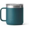 imageYETI Rambler 10 oz Stackable Mug Vacuum Insulated Stainless Steel with MagSlider Lid WhiteAgave Teal