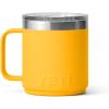 imageYETI Rambler 10 oz Stackable Mug Vacuum Insulated Stainless Steel with MagSlider Lid WhiteAlpine Yellow