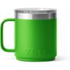 imageYETI Rambler 10 oz Stackable Mug Vacuum Insulated Stainless Steel with MagSlider Lid WhiteCanopy Green