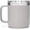 imageYETI Rambler 10 oz Stackable Mug Vacuum Insulated Stainless Steel with MagSlider Lid WhiteGranite Gray