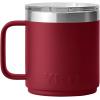 imageYETI Rambler 10 oz Stackable Mug Vacuum Insulated Stainless Steel with MagSlider Lid WhiteHarvest Red