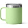 imageYETI Rambler 10 oz Stackable Mug Vacuum Insulated Stainless Steel with MagSlider Lid WhiteKey Lime